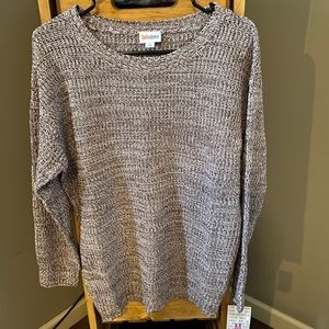 LulaRoe Mariah Pull Over Sweater